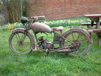 L'Automoto 100AM de Frédéric avant restauration