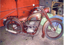 L'Automoto 125 AD de Frédéric avant restauration (1/2)