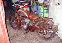 L'Automoto 125 AD de Frédéric avant restauration (2/2)